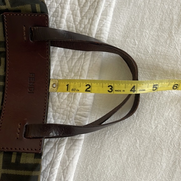 Fendi foldable Zucca pattern shopping tote. - Picture 8 of 10